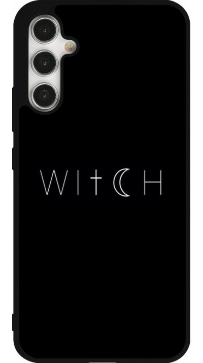 Samsung Galaxy A34 5G Case Hülle - Silikon schwarz Halloween 22 witch word