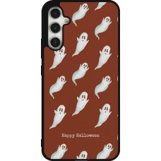 Samsung Galaxy A34 5G Case Hülle - Silikon schwarz Halloween 2025 Pattern of ghosts