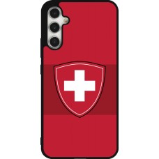 Samsung Galaxy A34 5G Case Hülle - Silikon schwarz Hockey World Championship Ecusson Suisse
