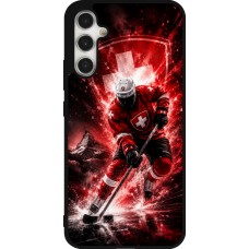 Coque Samsung Galaxy A34 5G - Silicone rigide noir Hockey World Championship Player