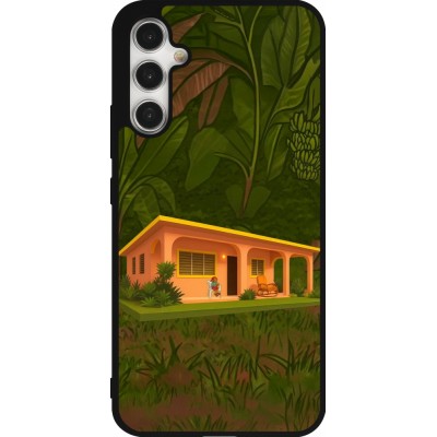 Coque Samsung Galaxy A34 5G - Silicone rigide noir Benitos house DTMF