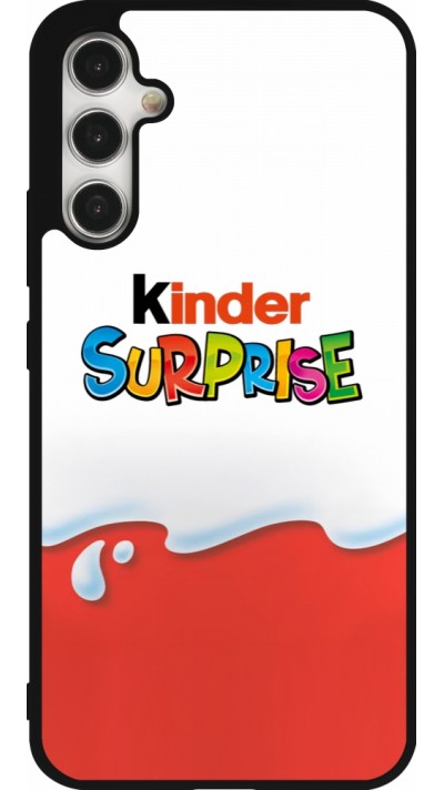 Coque Samsung Galaxy A34 5G - Silicone rigide noir Kinder Surprise