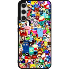 Samsung Galaxy A34 5G Case Hülle - Silikon schwarz Mixed cartoons