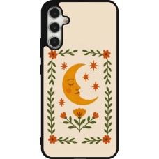 Samsung Galaxy A34 5G Case Hülle - Silikon schwarz Half moon stamp 2026