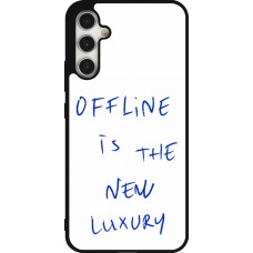 Coque Samsung Galaxy A34 5G - Silicone rigide noir Offline is the new luxury