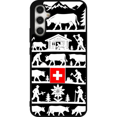 Samsung Galaxy A34 5G Case Hülle - Silikon schwarz Poya Schweiz 1 schwarz