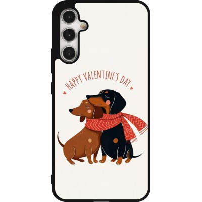 Samsung Galaxy A34 5G Case Hülle - Silikon schwarz Saint Valentines Day 26 Happy Valentine