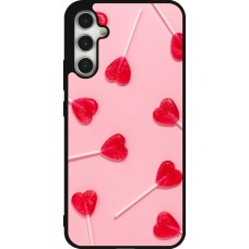 Coque Samsung Galaxy A34 5G - Silicone rigide noir Saint Valentines Day 26 Lollipop