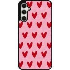 Coque Samsung Galaxy A34 5G - Silicone rigide noir Saint Valentines Day 26 Pattern heart