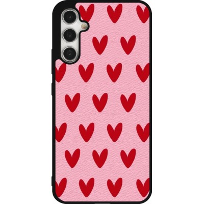 Coque Samsung Galaxy A34 5G - Silicone rigide noir Saint Valentines Day 26 Pattern heart
