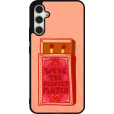 Coque Samsung Galaxy A34 5G - Silicone rigide noir Saint Valentines Day 26 Perfect Match