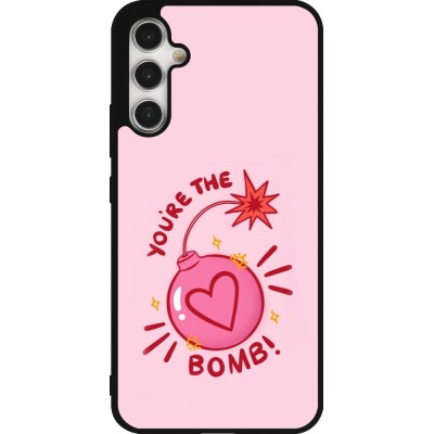 Samsung Galaxy A34 5G Case Hülle - Silikon schwarz Saint Valentines Day 26 You are the bomb