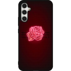 Samsung Galaxy A34 5G Case Hülle - Silikon schwarz Spring 23 neon rose
