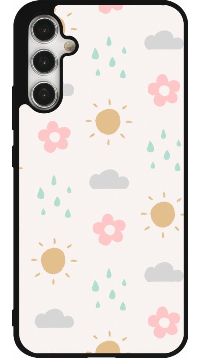 Samsung Galaxy A34 5G Case Hülle - Silikon schwarz Spring 23 weather