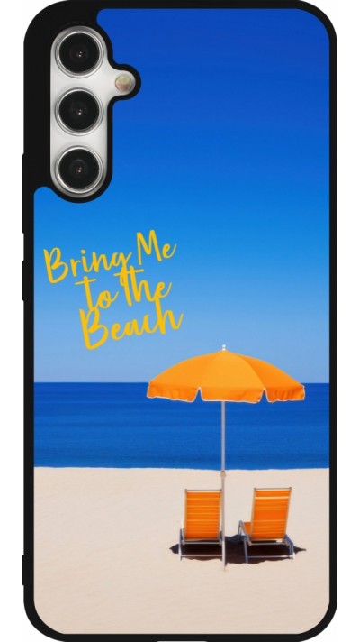Coque Samsung Galaxy A34 5G - Silicone rigide noir Summer 2025 Bring me to the beach