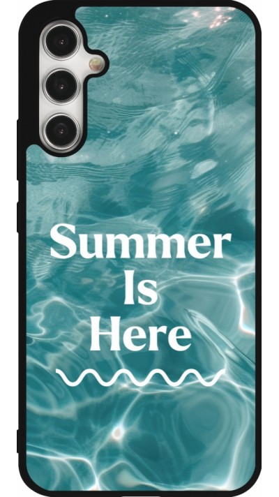 Coque Samsung Galaxy A34 5G - Silicone rigide noir Summer 2025 Summer is here