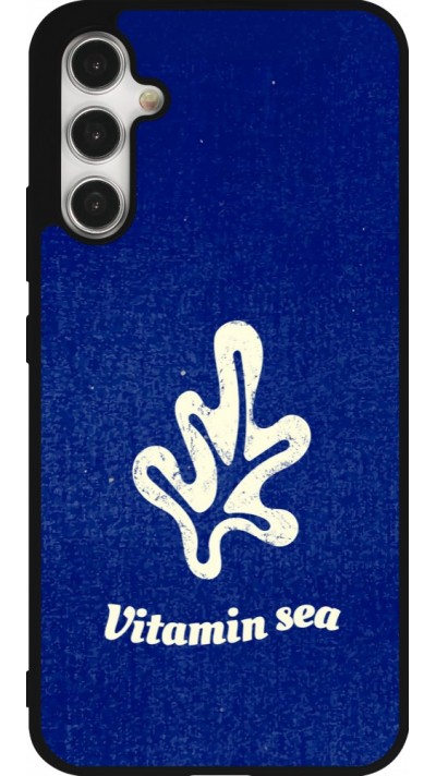Samsung Galaxy A34 5G Case Hülle - Silikon schwarz Vitamin sea Summer 2026