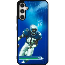 Coque Samsung Galaxy A34 5G - Silicone rigide noir Super Bowl 26 Seattle 1