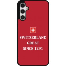 Samsung Galaxy A34 5G Case Hülle - Silikon schwarz Switzerland Great Since 1291