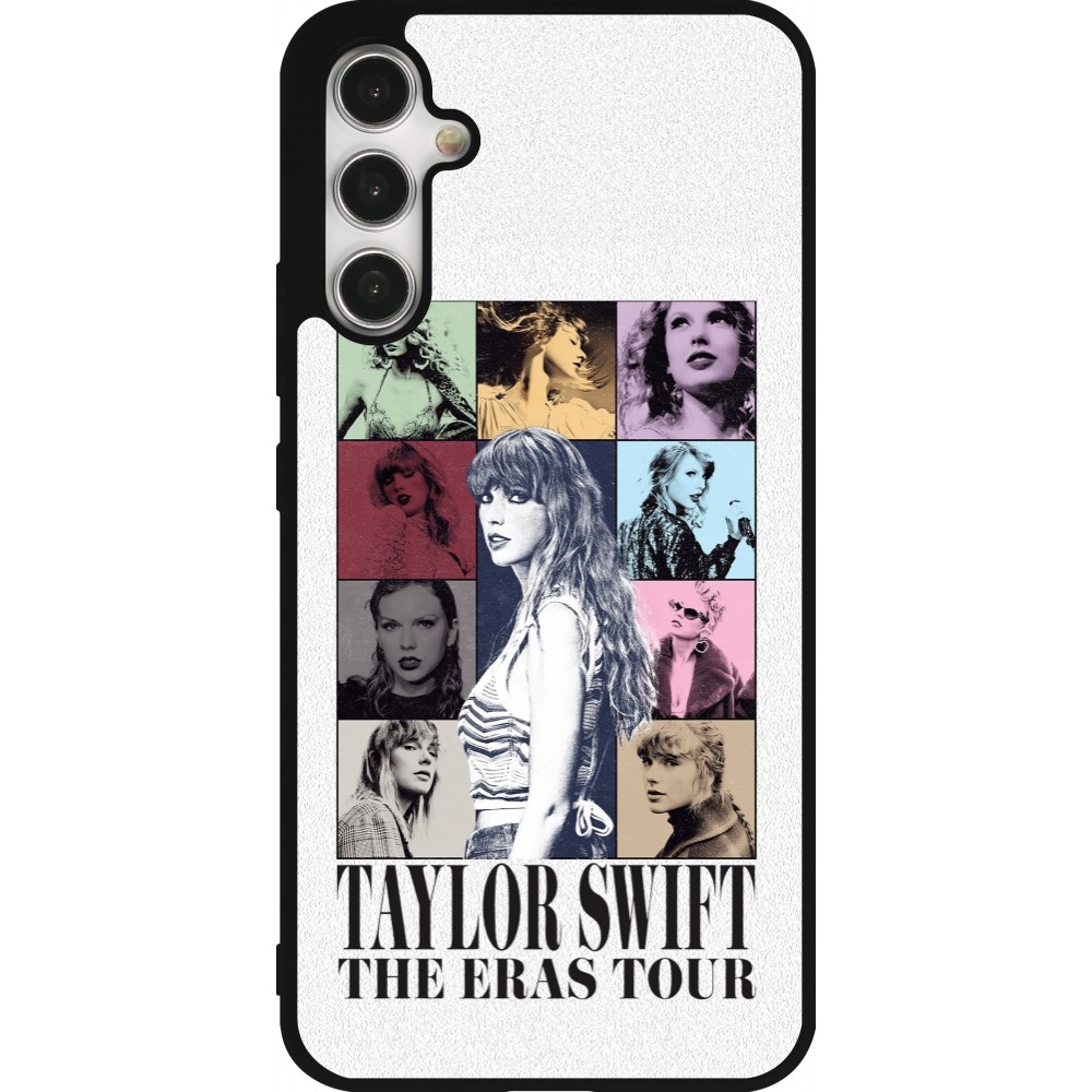 Samsung Galaxy A34 5G Case Hülle - Silikon schwarz Taylor Swift The Eras Tour
