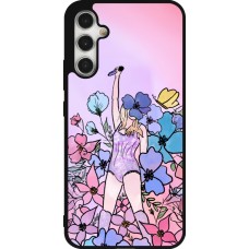 Coque Samsung Galaxy A34 5G - Silicone rigide noir Taylor Swift Sketch - Pink