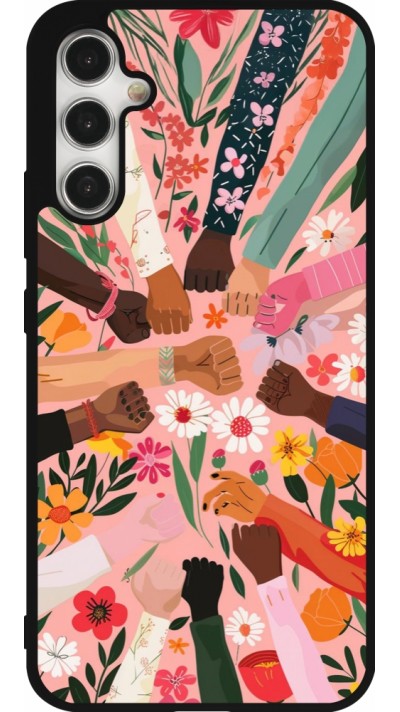 Samsung Galaxy A34 5G Case Hülle - Silikon schwarz Womens day 2026 8