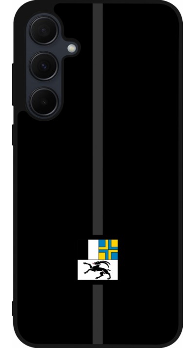 Samsung Galaxy A35 5G Case Hülle - Silikon schwarz Kanton GR schwarz