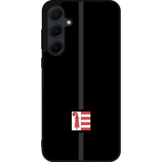 Samsung Galaxy A35 5G Case Hülle - Silikon schwarz Kanton JU schwarz