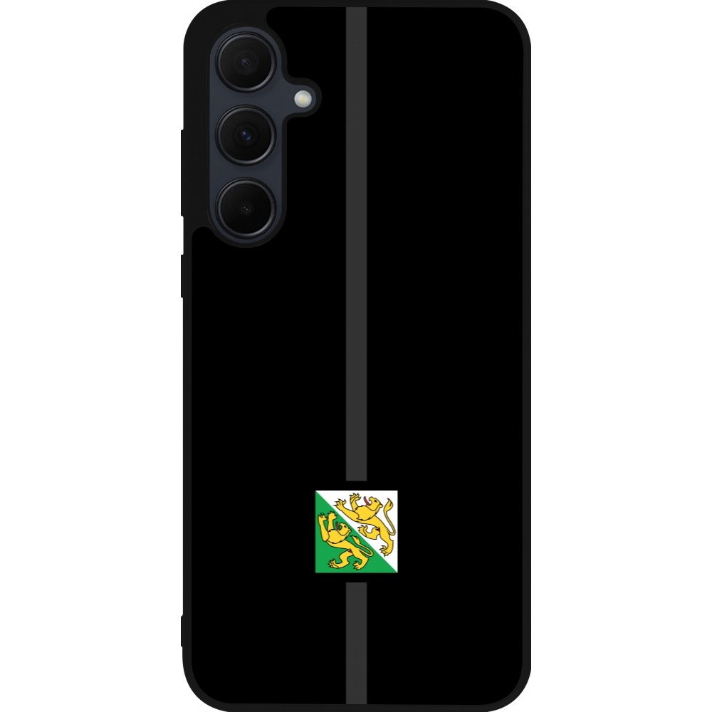 Samsung Galaxy A35 5G Case Hülle - Silikon schwarz Kanton TG schwarz