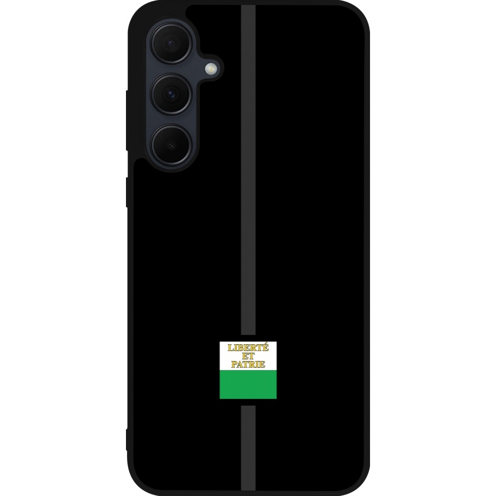 Samsung Galaxy A35 5G Case Hülle - Silikon schwarz Kanton VD schwarz
