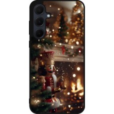 Coque Samsung Galaxy A35 5G - Silicone rigide noir Christmas 25 Xmas Nutcracker