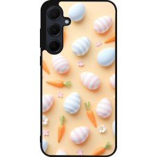 Coque Samsung Galaxy A35 5G - Silicone rigide noir Easter 2026 Pattern Easter