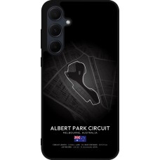 Coque Samsung Galaxy A35 5G - Silicone rigide noir F1 Track 2025 Melbourne