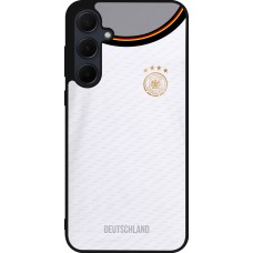 Samsung Galaxy A35 5G Case Hülle - Silikon schwarz Deutschland 2022 personalisierbares Fußballtrikot