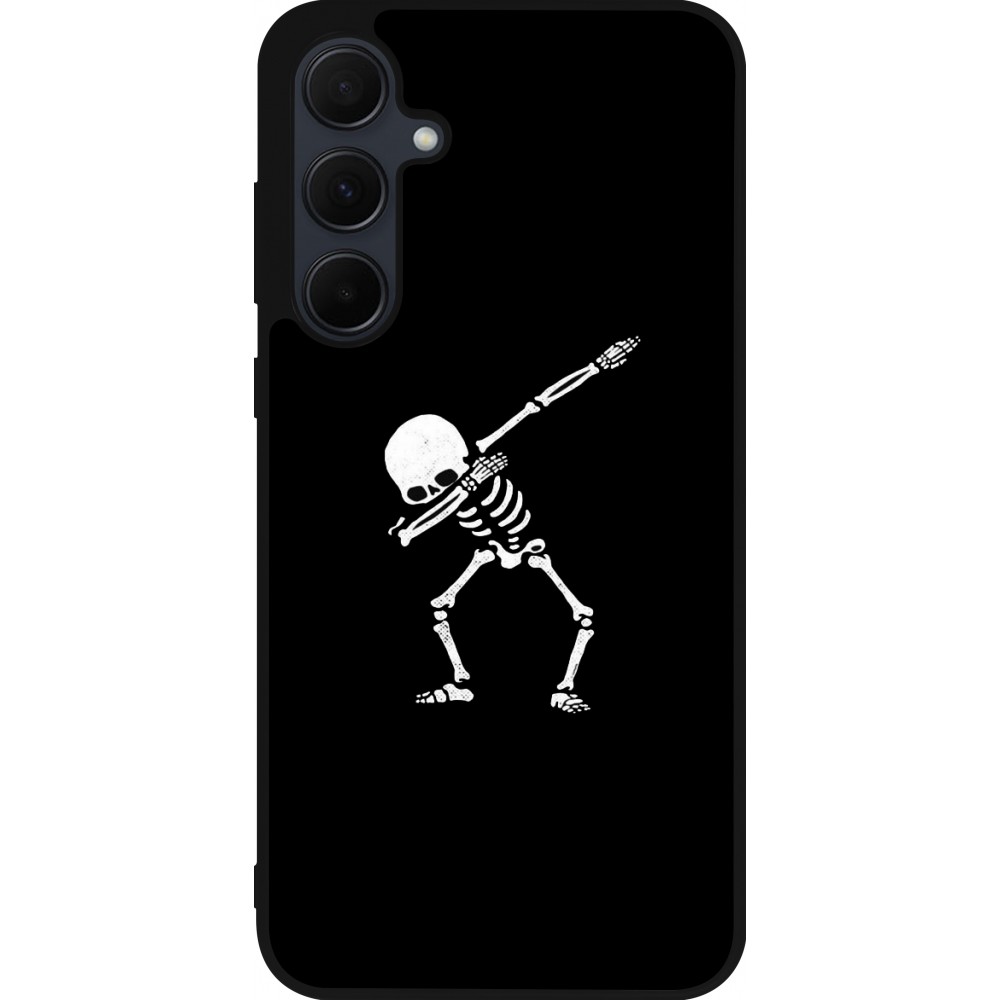 Samsung Galaxy A35 5G Case Hülle - Silikon schwarz Halloween 19 09
