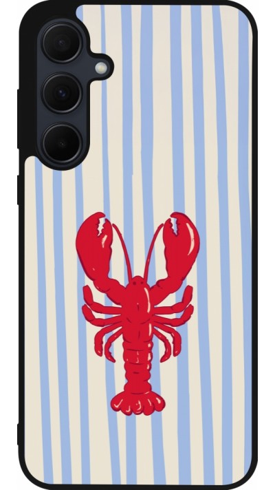 Coque Samsung Galaxy A35 5G - Silicone rigide noir Red lobster 2026
