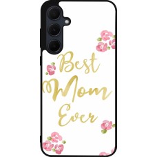 Samsung Galaxy A35 5G Case Hülle - Silikon schwarz Mom 2024 best Mom ever