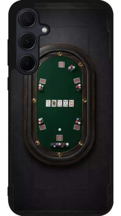 Coque Samsung Galaxy A35 5G - Silicone rigide noir Sports 2026 Poker