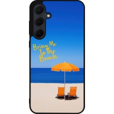 Samsung Galaxy A35 5G Case Hülle - Silikon schwarz Summer 2025 Bring me to the beach
