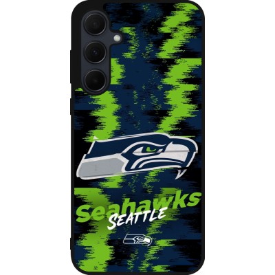 Samsung Galaxy A35 5G Case Hülle - Silikon schwarz Super Bowl 26 Seattle 2