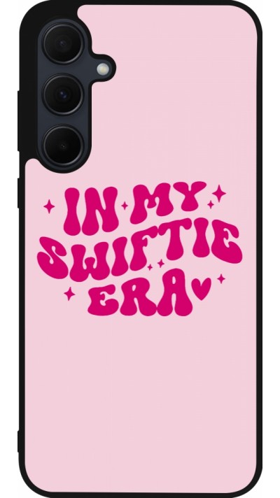 Samsung Galaxy A35 5G Case Hülle - Silikon schwarz Taylor Swift In My Swiftie Era - Pink