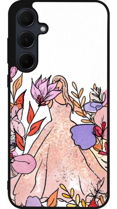 Samsung Galaxy A35 5G Case Hülle - Silikon schwarz Taylor Swift Sketch - White