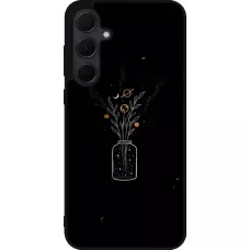 Samsung Galaxy A35 5G Case Hülle - Silikon schwarz Vase black