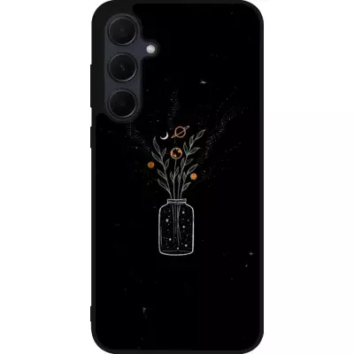 Samsung Galaxy A35 5G Case Hülle - Silikon schwarz Vase black