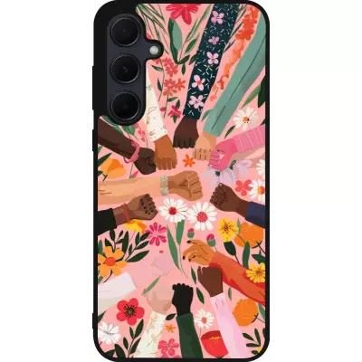 Samsung Galaxy A35 5G Case Hülle - Silikon schwarz Womens day 2026 8