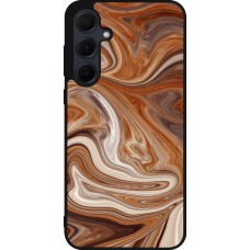 Coque Samsung Galaxy A36 - Silicone rigide noir Autumn 2024 marbe