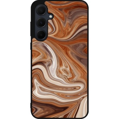 Coque Samsung Galaxy A36 - Silicone rigide noir Autumn 2024 marbe