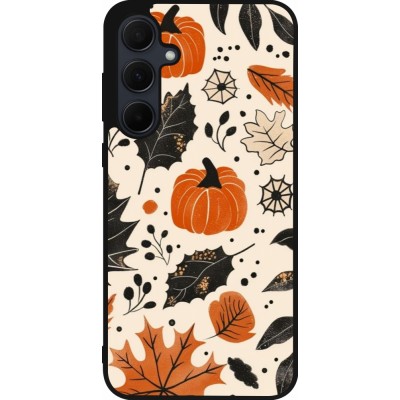 Samsung Galaxy A36 Case Hülle - Silikon schwarz Autumn 2024 nature