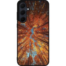 Samsung Galaxy A36 Case Hülle - Silikon schwarz Autumn 25 Trees