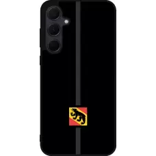 Coque Samsung Galaxy A36 - Silicone rigide noir Canton BE noir